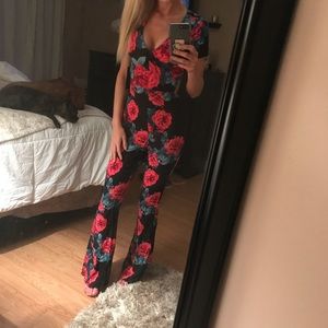 Floral jumpsuit
